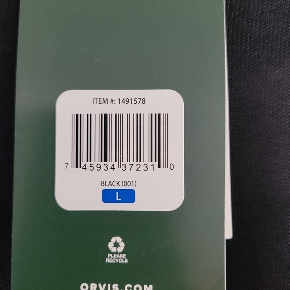 NWT Orvis black knit sleevless top size L - Picture 4 of 5